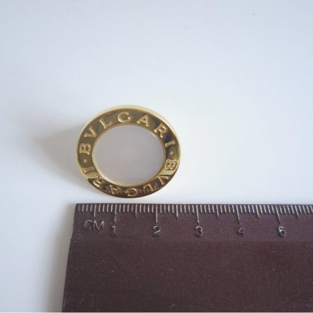 BVLGARI BVLGARI white mother of pearl and 18ct gold statement women’s ring - Picture 7 of 9